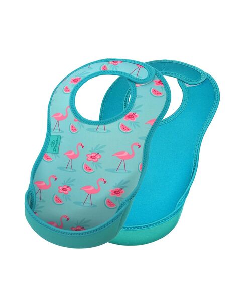 I.D.E.A international（イデアインターナショナル）の「ビベッタ ウルトラビブ2枚セット（スタイ/よだれかけ・レディース・チャコールグレー/グレー/ピンク/ブルー/ブルーグリーン・ﾌﾘ-）」の6枚目の写真