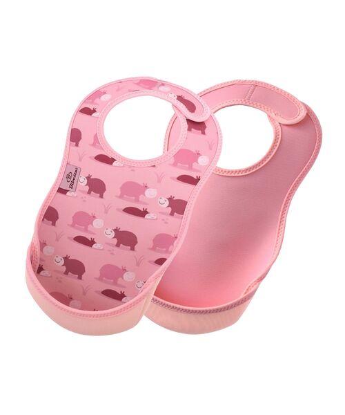 I.D.E.A international（イデアインターナショナル）の「ビベッタ ウルトラビブ2枚セット（スタイ/よだれかけ・レディース・チャコールグレー/グレー/ピンク/ブルー/ブルーグリーン・ﾌﾘ-）」の7枚目の写真