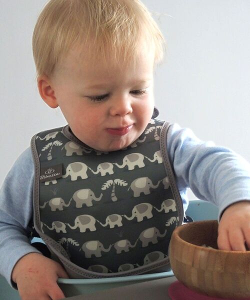 I.D.E.A international（イデアインターナショナル）の「ビベッタ ウルトラビブ2枚セット（スタイ/よだれかけ・レディース・チャコールグレー/グレー/ピンク/ブルー/ブルーグリーン・ﾌﾘ-）」の11枚目の写真