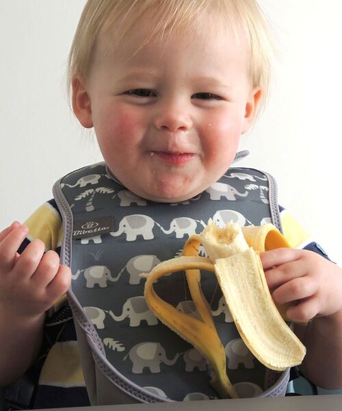 I.D.E.A international（イデアインターナショナル）の「ビベッタ ウルトラビブ2枚セット（スタイ/よだれかけ・レディース・チャコールグレー/グレー/ピンク/ブルー/ブルーグリーン・ﾌﾘ-）」の2枚目の写真