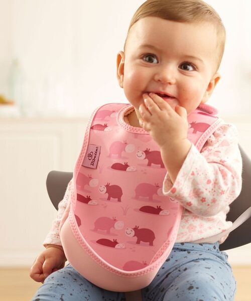 I.D.E.A international（イデアインターナショナル）の「ビベッタ ウルトラビブ2枚セット（スタイ/よだれかけ・レディース・チャコールグレー/グレー/ピンク/ブルー/ブルーグリーン・ﾌﾘ-）」の5枚目の写真