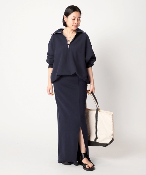 AMERICANA（アメリカーナ）の「【AMERICANA/アメリカーナ】 スウェットタイトスカート（スカート・レディース・グレー/ネイビー・36/38）」の3枚目の写真