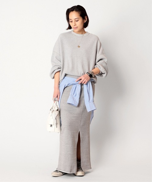 AMERICANA（アメリカーナ）の「【AMERICANA/アメリカーナ】 スウェットタイトスカート（スカート・レディース・グレー/ネイビー・36/38）」の13枚目の写真