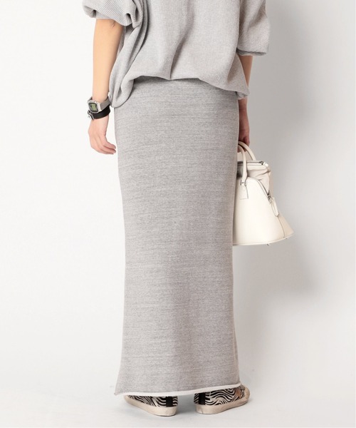 AMERICANA（アメリカーナ）の「【AMERICANA/アメリカーナ】 スウェットタイトスカート（スカート・レディース・グレー/ネイビー・36/38）」の4枚目の写真