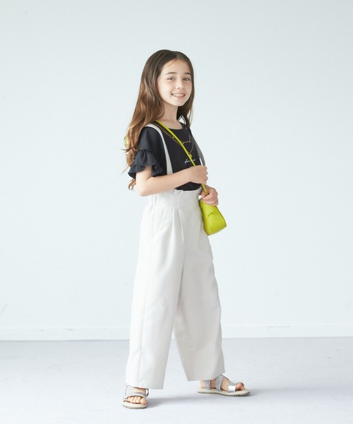 GLOBAL WORK（グローバルワーク）の「キッズ/イージーケア快適サスツキパンツ/270458（その他パンツ・キッズ・ブラック/カーキ/オフホワイト/ホワイト系その他3・140cm/100cm/120cm/160cm/150cm/130cm/110cm）」の4枚目の写真