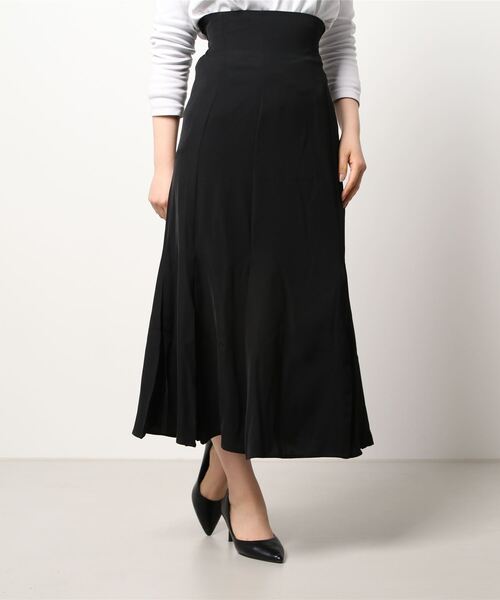 ANDGEEBEE（アンジービー）の「フレアマーメイドスカート（スカート・レディース・ブラック/ベージュ・MEDIUM）」の5枚目の写真