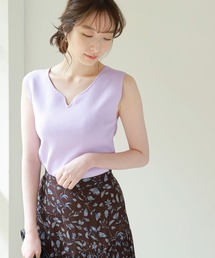 Andemiu | ハートネックノースリーブニット275471(ニット/セーター)