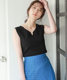 Andemiu | ハートネックノースリーブニット275471(ニット/セーター)