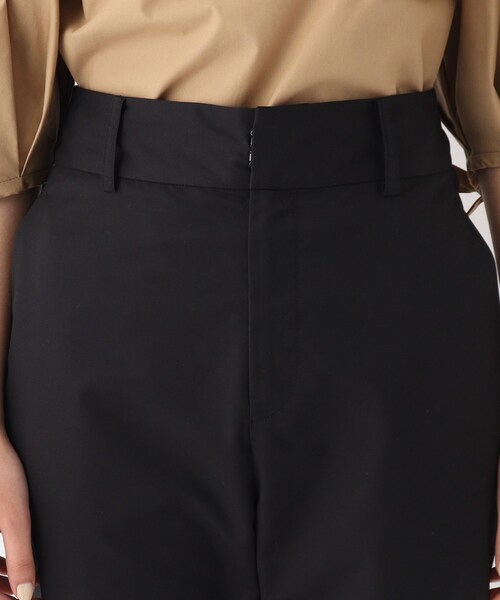 OPAQUE.CLIP(オペークドットクリップ)の「◆【大草直子さんコラボ】ツイルテーパードパンツ(その他パンツ・レディース・ブラック/サンドベージュ・40/38/42/36)」の6枚目の写真