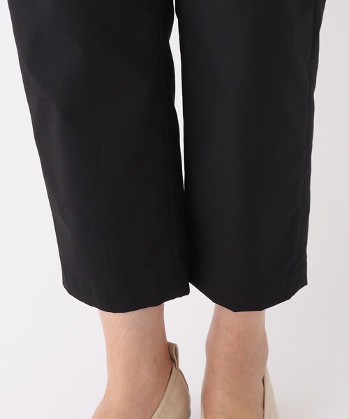 OPAQUE.CLIP(オペークドットクリップ)の「◆【大草直子さんコラボ】ツイルテーパードパンツ(その他パンツ・レディース・ブラック/サンドベージュ・40/38/42/36)」の9枚目の写真