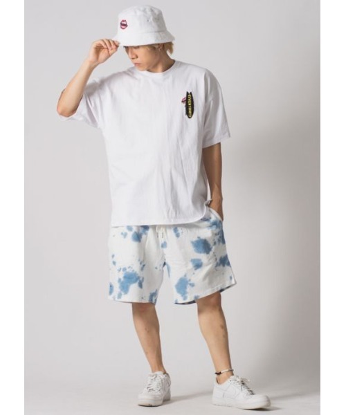 RE730(アールイーセブンサーティー)の「RE730 サーフボードにかくれているなみおくん ビッグシルエットTシャツ(Tシャツ/カットソー・メンズ・ブラック/オフホワイト・MEDIUM/LARGE/X-LARGE)」の8枚目の写真