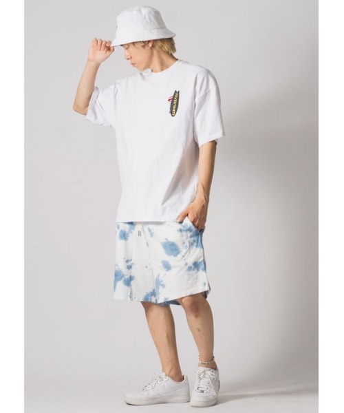 RE730(アールイーセブンサーティー)の「RE730 サーフボードにかくれているなみおくん ビッグシルエットTシャツ(Tシャツ/カットソー・メンズ・ブラック/オフホワイト・MEDIUM/LARGE/X-LARGE)」の9枚目の写真