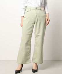 HONEYSUCKLE ROSE | 【HONEYSUCKLE ROSE】カラーセミワイドパンツ(デニムパンツ)