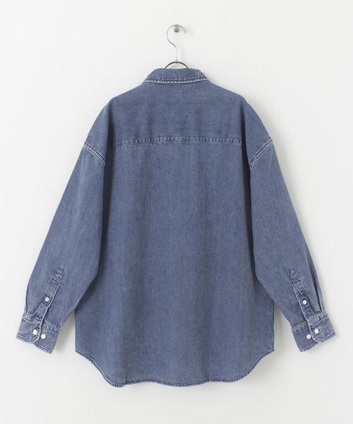 美品【LEVI'S／リーバイス】 THE SLOUCHY IPKT デニムシャツ Levi's（リーバイス）の「Levi's THE SLOUCHY 1PKT SHIRTS