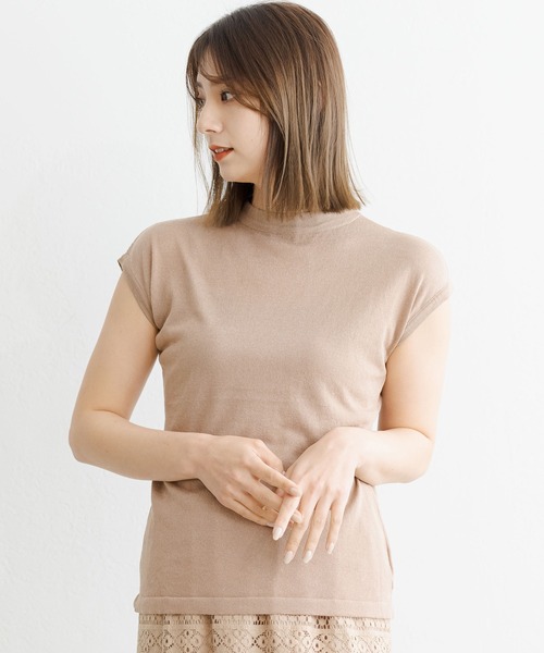ZAKKA-BOX(ザッカボックス)の「ラメシアーニットプルオーバー(ニット/セーター・レディース・ベージュ/ピンク/アイボリー/その他・FREE)」の2枚目の写真