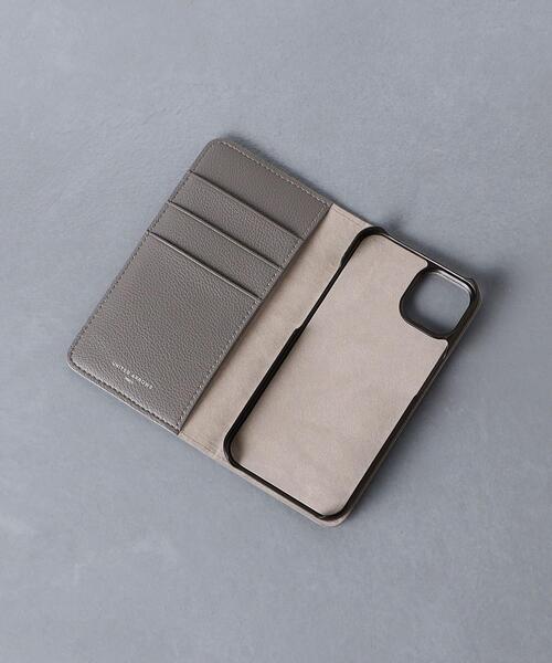 UNITED ARROWS（ユナイテッドアローズ）の「マイクロファイバー iPhone 13 ケース（スマホケース/カバー・メンズ・グレー/ブラック・FREE）」の7枚目の写真
