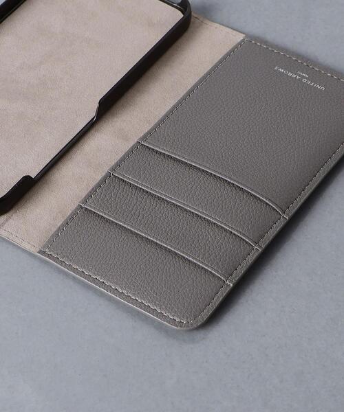 UNITED ARROWS（ユナイテッドアローズ）の「マイクロファイバー iPhone 13 ケース（スマホケース/カバー・メンズ・グレー/ブラック・FREE）」の11枚目の写真