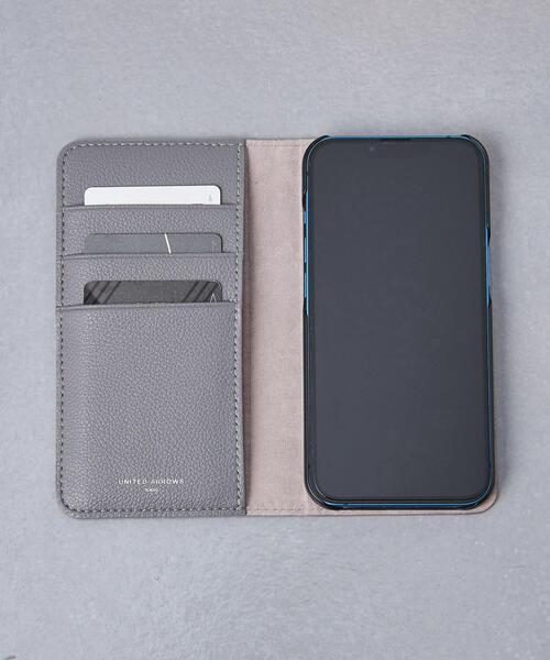 UNITED ARROWS（ユナイテッドアローズ）の「マイクロファイバー iPhone 13 ケース（スマホケース/カバー・メンズ・グレー/ブラック・FREE）」の15枚目の写真