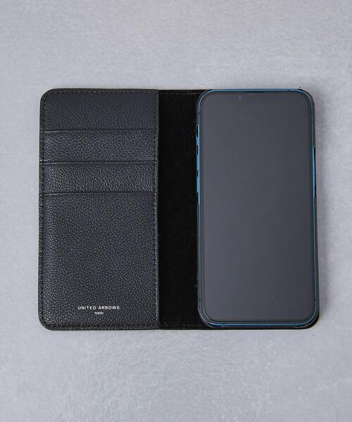 UNITED ARROWS（ユナイテッドアローズ）の「マイクロファイバー iPhone 13 ケース（スマホケース/カバー・メンズ・グレー/ブラック・FREE）」の13枚目の写真