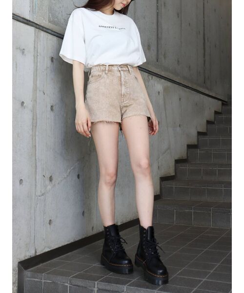 EVRIS（エヴリス）の「バックフォトBIG TEE（Tシャツ/カットソー・レディース・ホワイト/ブラック・FREE）」の16枚目の写真