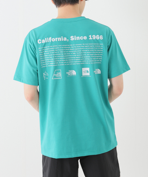 THE NORTH FACE（ザノースフェイス）の「【THE NORTH FACE / ザノースフェイス】S/S HISTORICAL LOGO TEE（Tシャツ/カットソー・メンズ・ホワイト/チャコールグレー/ブラック/グリーン・MEDIUM/LARGE/X-LARGE）」の4枚目の写真
