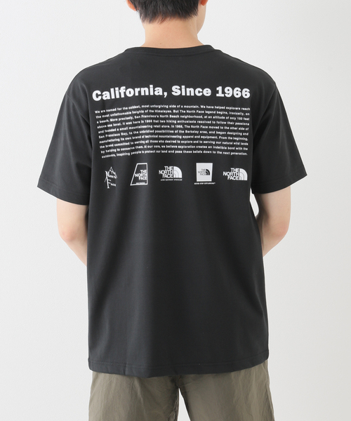 THE NORTH FACE（ザノースフェイス）の「【THE NORTH FACE / ザノースフェイス】S/S HISTORICAL LOGO TEE（Tシャツ/カットソー・メンズ・ホワイト/チャコールグレー/ブラック/グリーン・MEDIUM/LARGE/X-LARGE）」の3枚目の写真