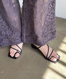 CAPRICIEUX LE'MAGE | 丸ストラップサンダル(サンダル)