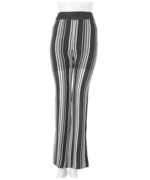 ANAP(アナップ)の「ニットフレアパンツ(その他パンツ・レディース・ベージュ/ブラック×グレー/ブラック/ホワイト系その他・FREE)」の11枚目の写真