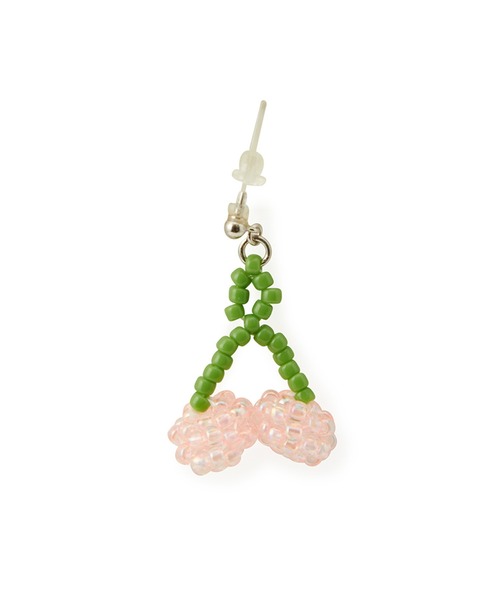 SALON adam et rope'（サロン アダム エ ロペ）の「【parlor for SALON】フルーツビーズピアス（ピアス（両耳用）・レディース・グリーン/ピンク/オレンジ/イエロー・FREE）」の13枚目の写真
