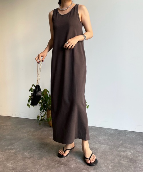 DouDou（ドゥドゥ）の「メッシュプルオーバー＋リブワンピースSET（ワンピース・レディース・ブラック/オフホワイト・FREE）」の18枚目の写真