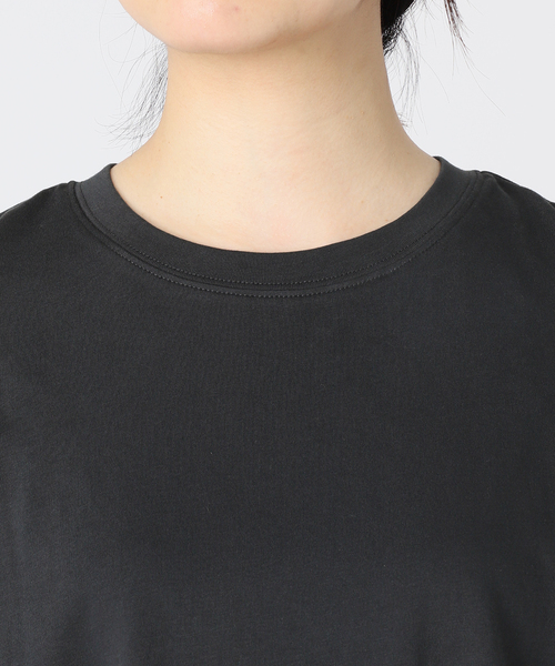 Simplicite（サンプリシテ）の「ショルダータックノースリーブ（Tシャツ/カットソー・レディース・ベージュ/ブラック/カーキ・FREE）」の17枚目の写真