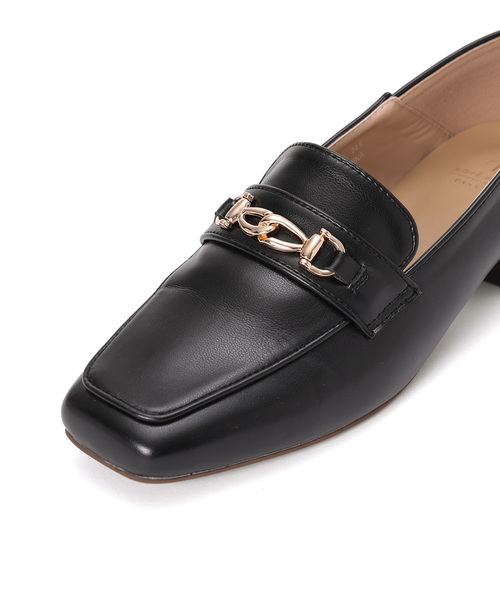 ROPE' PICNIC（ロペピクニック）の「【一部店舗限定】スクエアトゥビット付きバブーシュローファー（ローファー・レディース・ブラック/キナリ/ブラウン系その他3・23.5cm/24.5cm/23.0cm/24.0cm/25.0cm）」の6枚目の写真