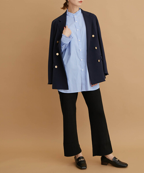 ROPE' PICNIC（ロペピクニック）の「【一部店舗限定】スクエアトゥビット付きバブーシュローファー（ローファー・レディース・ブラック/キナリ/ブラウン系その他3・23.5cm/24.5cm/23.0cm/24.0cm/25.0cm）」の13枚目の写真