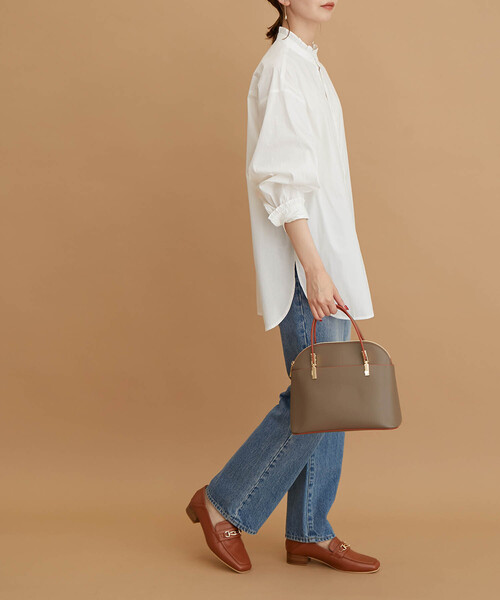 ROPE' PICNIC（ロペピクニック）の「【一部店舗限定】スクエアトゥビット付きバブーシュローファー（ローファー・レディース・ブラック/キナリ/ブラウン系その他3・23.5cm/24.5cm/23.0cm/24.0cm/25.0cm）」の16枚目の写真