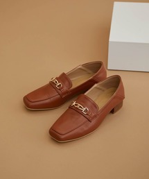 【一部店舗限定】スクエアトゥビット付きバブーシュローファー