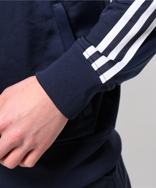 adidas Originals（アディダスオリジナルス）の「メンズ アディダス ネイビー ジャージ adidas NAVY TRACK TOP（ジャージ・メンズ・ネイビー・SMALL/MEDIUM/LARGE/X-LARGE）」の8枚目の写真