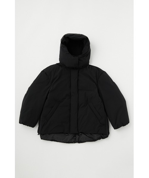 MOUSSY（マウジー）の「HOODED MIDDLE PUFFER ジャケット（ダウンジャケット/コート・レディース・ブラック/ライトカーキ/ライトベージュ・2/1）」の4枚目の写真