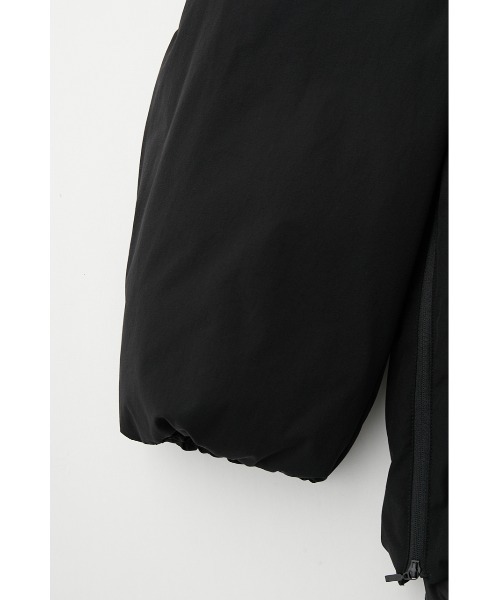 MOUSSY（マウジー）の「HOODED MIDDLE PUFFER ジャケット（ダウンジャケット/コート・レディース・ブラック/ライトカーキ/ライトベージュ・2/1）」の12枚目の写真