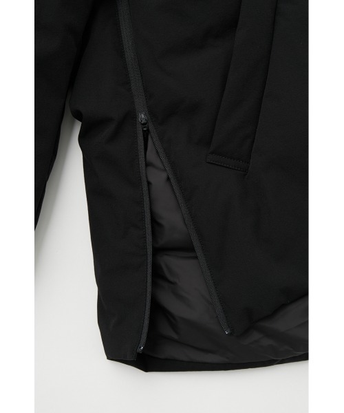 MOUSSY（マウジー）の「HOODED MIDDLE PUFFER ジャケット（ダウンジャケット/コート・レディース・ブラック/ライトカーキ/ライトベージュ・2/1）」の13枚目の写真