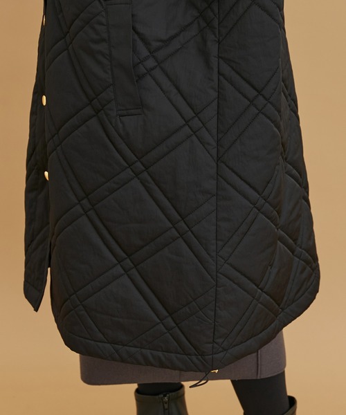 ROPE' PICNIC（ロペピクニック）の「【WEB限定】ボアキルト切り替えルーズアウター（その他アウター・レディース・ベージュ/ブラック・38）」の16枚目の写真