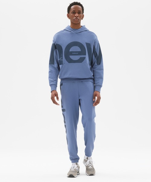 NEW BALANCE(ニューバランス)の「NB Athletics Unisex Out of Bounds オーバーサイズ スウェットプルオーバーフーディー(パーカー・メンズ・ホワイト/ブラック/ブルー系その他・4/5/0/2/3/1)」の15枚目の写真