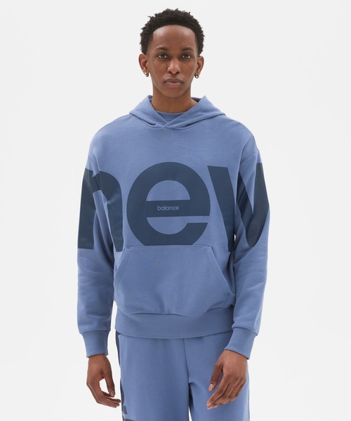 NEW BALANCE(ニューバランス)の「NB Athletics Unisex Out of Bounds オーバーサイズ スウェットプルオーバーフーディー(パーカー・メンズ・ホワイト/ブラック/ブルー系その他・4/5/0/2/3/1)」の12枚目の写真