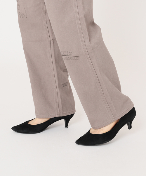 PAYDAY（ペイデイ）の「別注【PAYDAY/ペイデイ】*RELUME ハンドプリントパンツ（その他パンツ・レディース・アイボリー/チャコールグレー・36/38）」の21枚目の写真