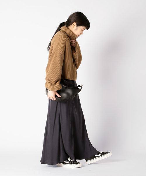 ✴︎新品✴︎ AP STUDIO オーヴァルスクエアハーフジップクロップドニット AP STUDIO（エーピーストゥディオ）の「《予約》【OVAL SQUARE