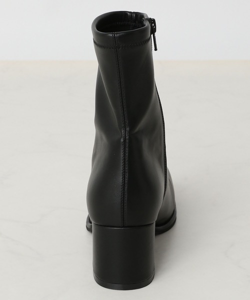 Heather（ヘザー）の「スクエアトゥストレッチブーツ  356600（ブーツ・レディース・ブラック/アイボリー・M/L）」の7枚目の写真