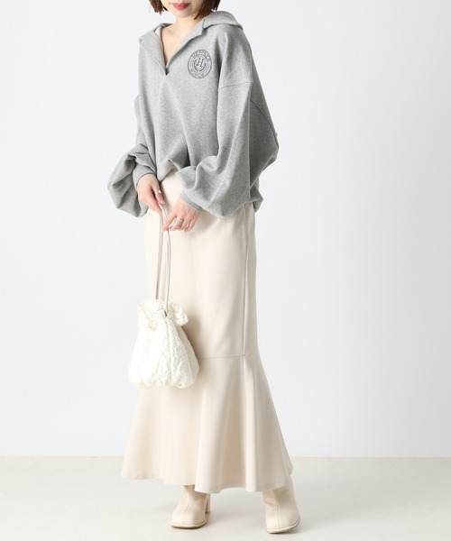 Heather（ヘザー）の「スクエアトゥストレッチブーツ  356600（ブーツ・レディース・ブラック/アイボリー・M/L）」の15枚目の写真