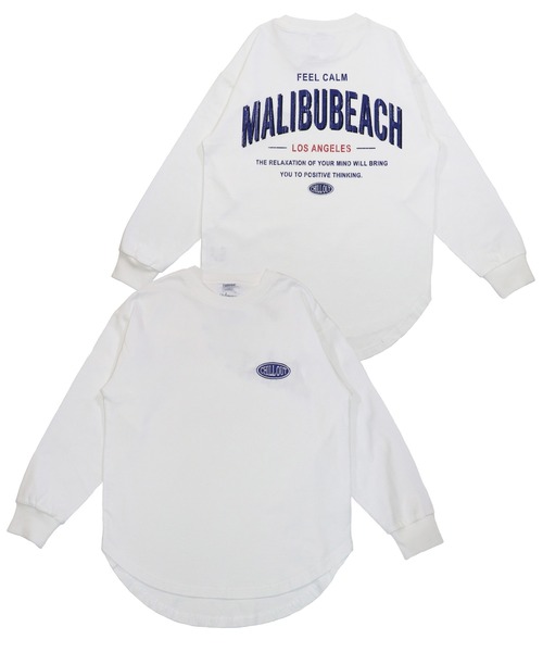 UNDERWRAPS(アンダーラップス)の「【WEB限定】刺繍バリエーションロンT(M3)(Tシャツ/カットソー・キッズ・ホワイト/チャコールグレー/ブラック/グレー/グリーン/ホワイト系2/ブラック系その他2/カーキ/ホワイト系その他/ライトピンク/ホワイト系3/ベージュ/グレー系その他2/ダークグレー/ライトグリーン・120/130/140/150/160)」の5枚目の写真