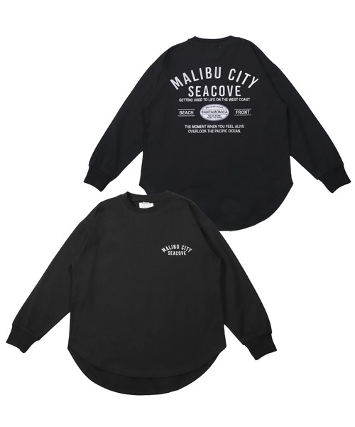 UNDERWRAPS(アンダーラップス)の「【WEB限定】刺繍バリエーションロンT(M3)(Tシャツ/カットソー・キッズ・ホワイト/チャコールグレー/ブラック/グレー/グリーン/ホワイト系2/ブラック系その他2/カーキ/ホワイト系その他/ライトピンク/ホワイト系3/ベージュ/グレー系その他2/ダークグレー/ライトグリーン・120/130/140/150/160)」の6枚目の写真