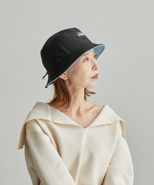 COLEMAN（コールマン）の「【Coleman/コールマン】ナイロン×フリースハット（ハット・レディース・ブルー系その他/ブラウン系その他2/ブラック・FREE）」の2枚目の写真