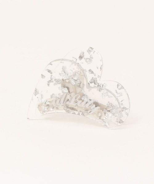 lilLilly（リルリリー）の「ハートヘアクリップ（バレッタ/ヘアクリップ・レディース・ブラウン/ピンク/クリア・FREE）」の5枚目の写真